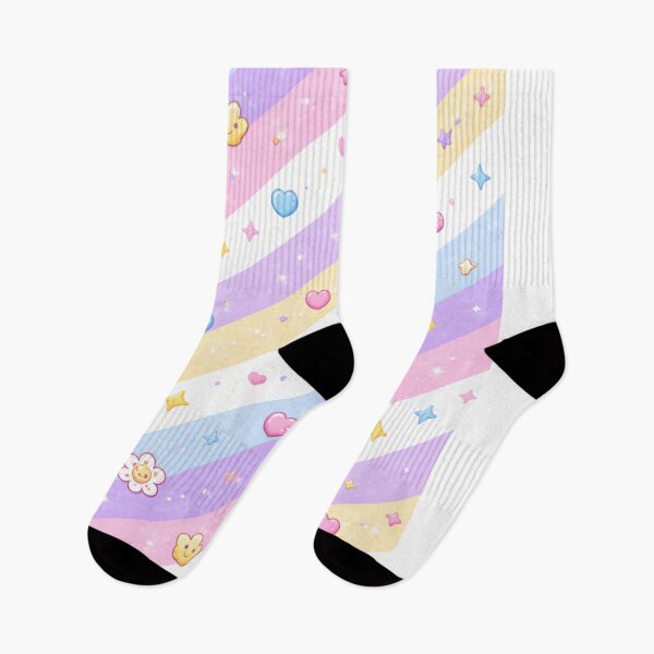 Item preview, Pastel Kawaii Stripe Pattern – Cute Aesthetic Background designed and sold by DrizzyV.