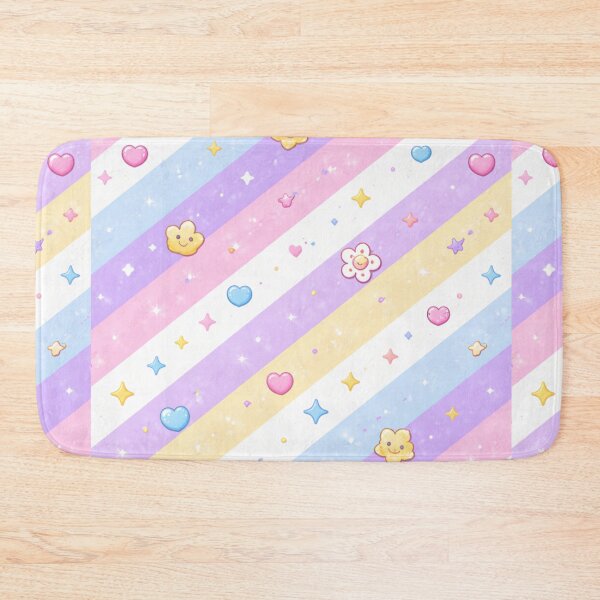 Item preview, Pastel Kawaii Stripe Pattern – Cute Aesthetic Background designed and sold by DrizzyV.