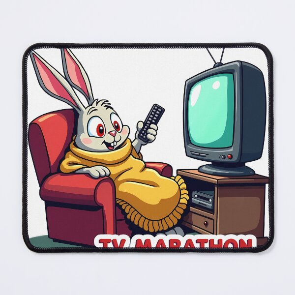 Item preview, Rabbit TV Marathon designed and sold by BysonDesigns.
