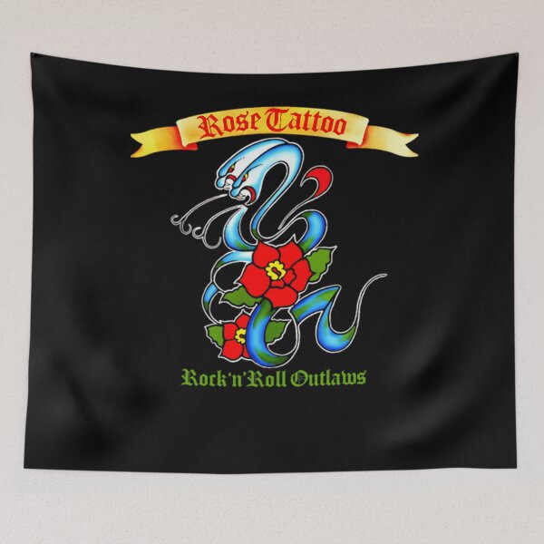 Item preview, Rose Tattoos Rock And Roll Outlaws designed and sold by brxyxnquxrt.