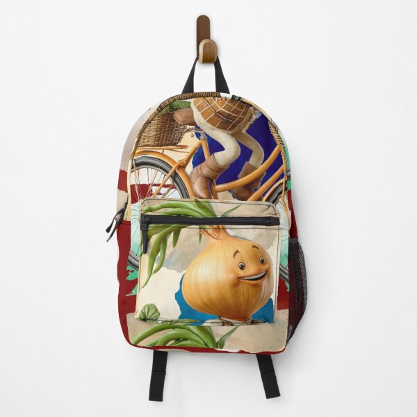 Item preview, This Onion Is Living Better Than You – Funny Cottagecore Bicycle Art designed and sold by ChenEngEng.