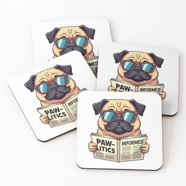 Item preview, Paw-litical Pug designed and sold by BysonDesigns.