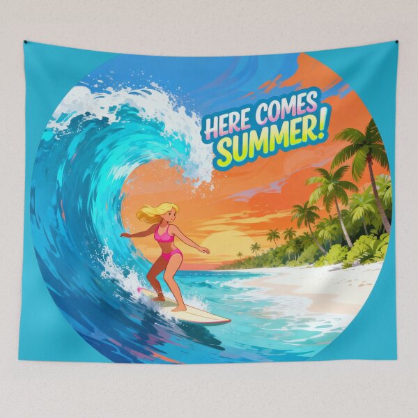 Item preview, Surfer Girl designed and sold by JackFreestone.