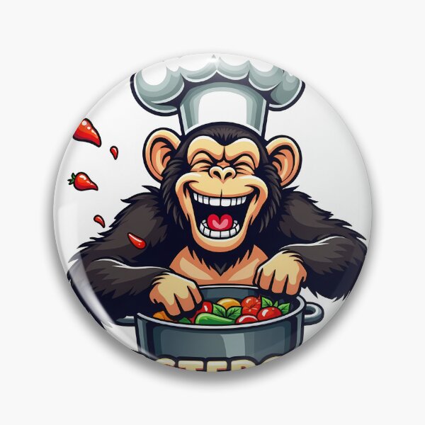Item preview, Chef Monkey Masterpiece designed and sold by BysonDesigns.