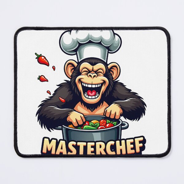 Item preview, Chef Monkey Masterpiece designed and sold by BysonDesigns.