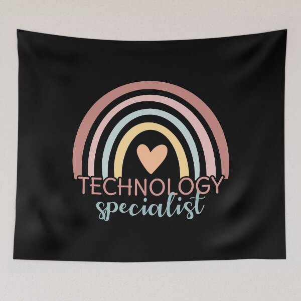 Item preview, Technology Specialist I - Boho Rainbow designed and sold by Lemon Pepper.