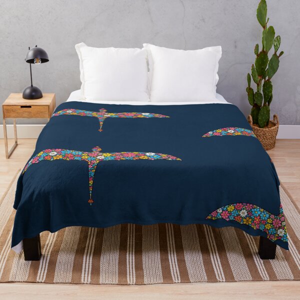 Item preview, Floral Dragon Silhouette – Colorful Flower Mosaic Fantasy Art designed and sold by blankTeeShirt.