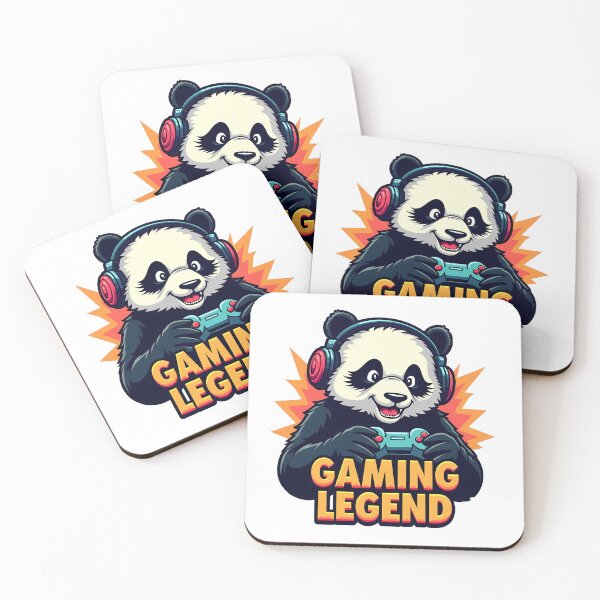 Item preview, Gaming Legend Panda designed and sold by BysonDesigns.