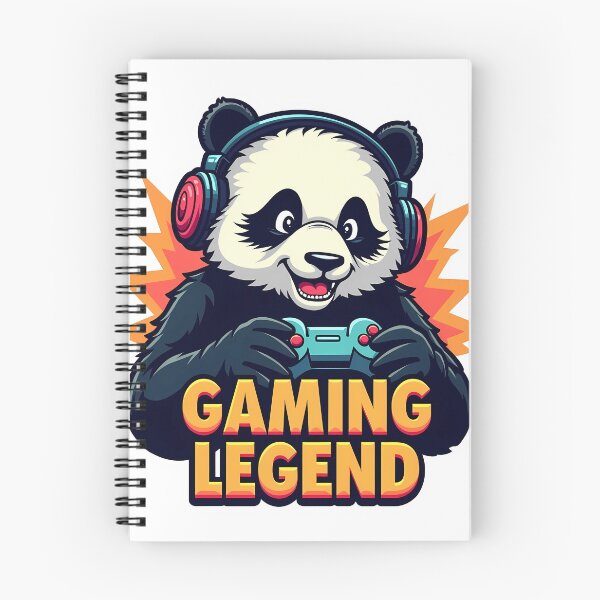 Item preview, Gaming Legend Panda designed and sold by BysonDesigns.