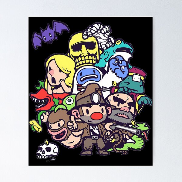 Item preview, Spelunky Gang designed and sold by MTDesignDen.
