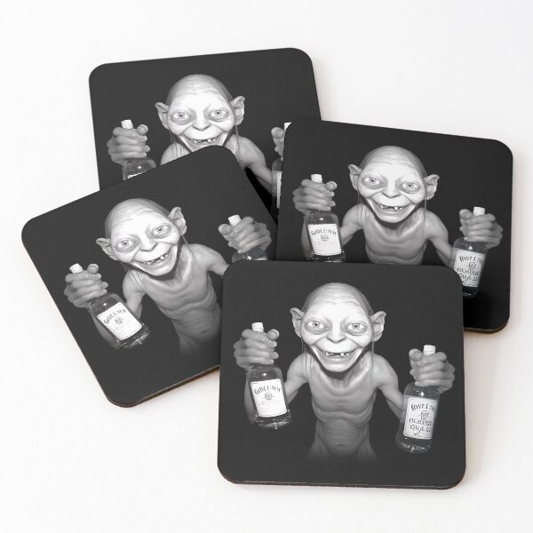 Item preview, Goblin Drinking Two Bottles, Vintage Fantasy Party designed and sold by MassonCalepon.