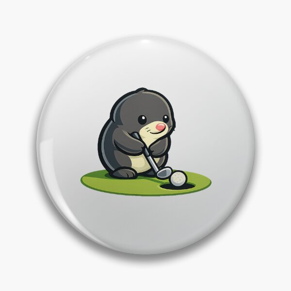 Item preview, Cute Mole Mini Golf Tap In designed and sold by Ombrya.