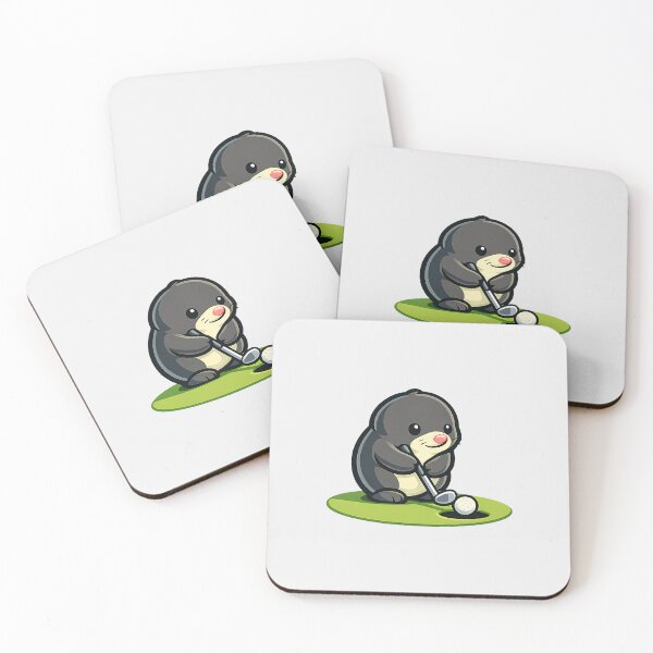 Item preview, Cute Mole Mini Golf Tap In designed and sold by Ombrya.