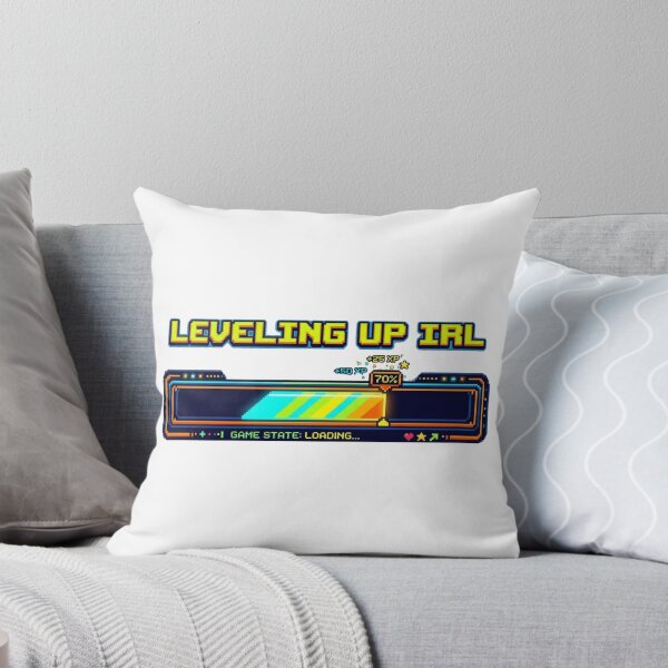 Item preview, Leveling Up IRL Retro 8-Bit Sticker & T-Shirt | Pixel Gamer Gift designed and sold by pixelandpalette.