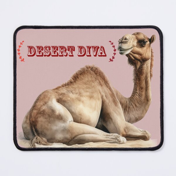 Item preview, Queen of the Dunes - Funny Camel Graphic designed and sold by Mini Pixel Perfect Co..