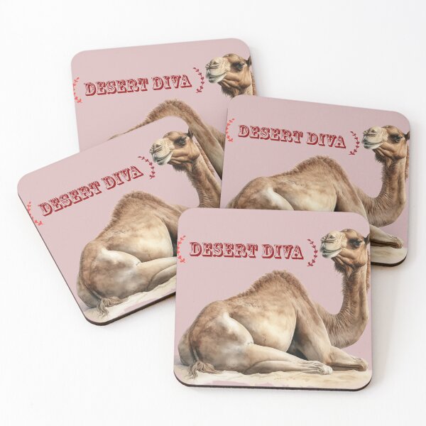 Item preview, Queen of the Dunes - Funny Camel Graphic designed and sold by Mini Pixel Perfect Co..
