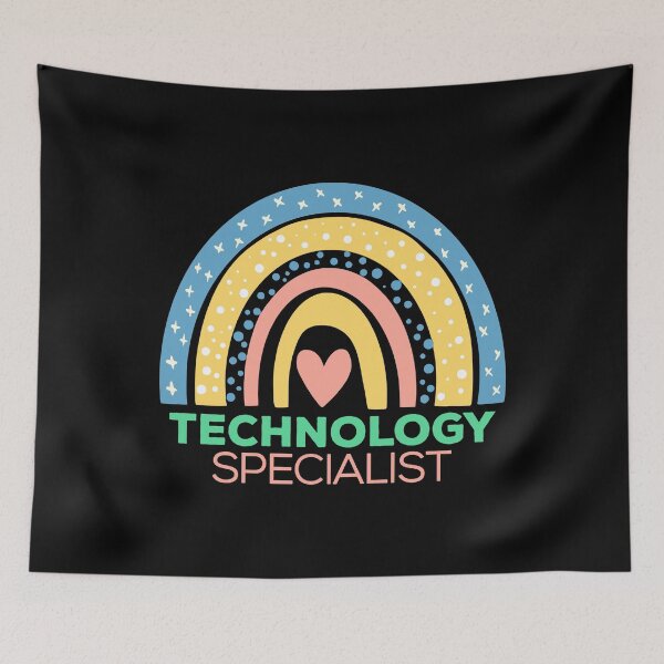 Item preview, Technology Specialist III - Boho Rainbow designed and sold by Lemon Pepper.