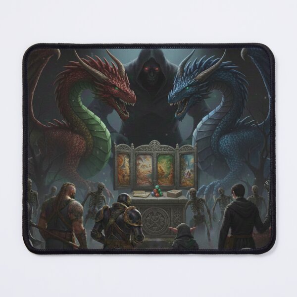 Item preview, Dungeon Master Gift - The God of Dragons and Skeletons designed and sold by Creative Quests.