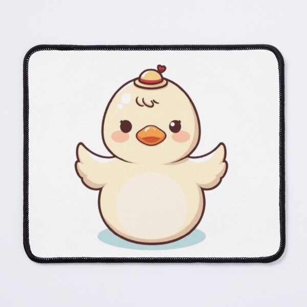 Item preview,  Duck with Tiny Hat Kawaii Pastel designed and sold by PastelPaws Atelier.