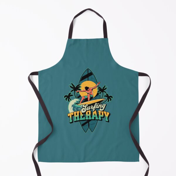 Item preview, Surf Therapy Vintage Surfing Beach Surfer designed and sold by Oniyasha.