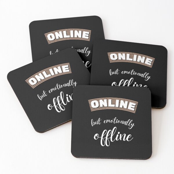 Item preview, Emotionally Offline - Meme designed and sold by Léni Carpentier.