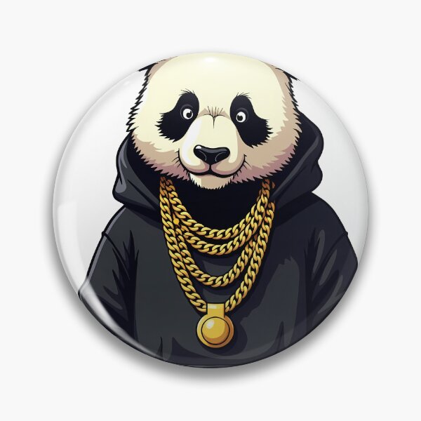 Item preview, Sudadera con capucha Hypebeast Panda designed and sold by BysonDesigns.
