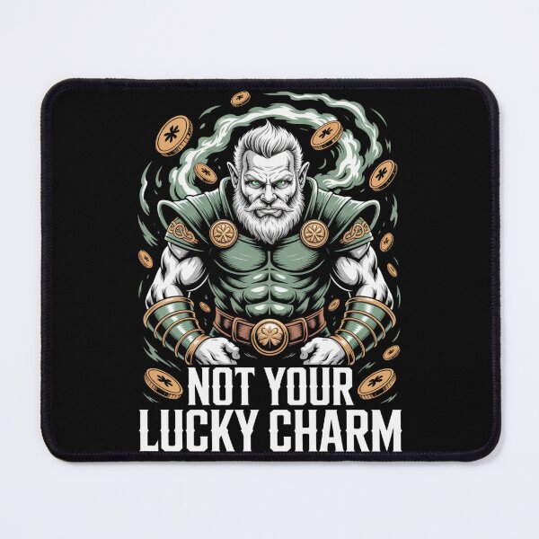 Item preview, Not Your Lucky Charm – Jacked Celtic Leprechaun Warrior Gold Coins St. Patrick's Day designed and sold by DarylWelsh2024.