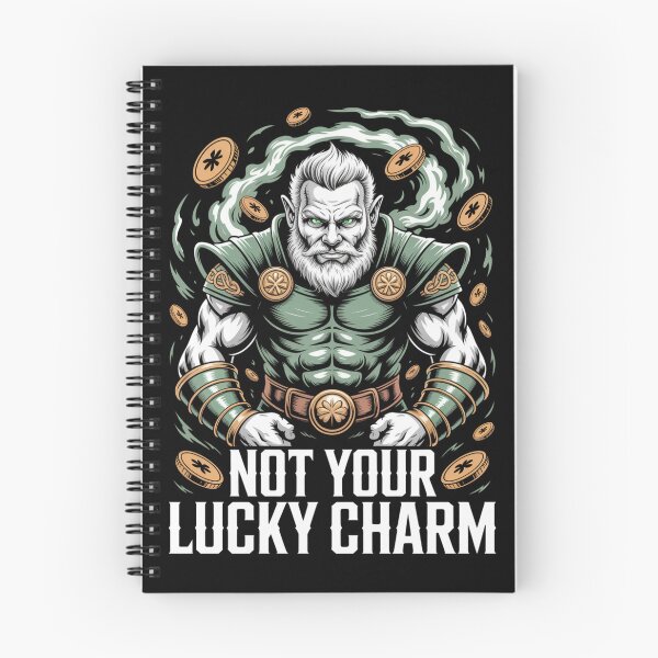 Item preview, Not Your Lucky Charm – Jacked Celtic Leprechaun Warrior Gold Coins St. Patrick's Day designed and sold by DarylWelsh2024.