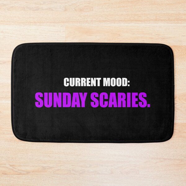 Item preview, Current Mood Sunday Scaries Funny Office Quote designed and sold by Mikidesign1988.