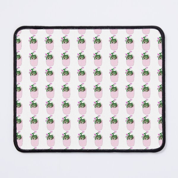 Item preview, Blooming Succulent in Pink Polka Dot Pot, Cute Spring Plant Drawing designed and sold by Najomiartstudio.