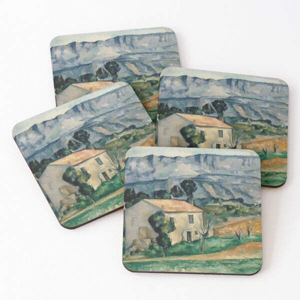Item preview, House in Provence by Paul Cézanne: Post Impressionist Landscape Poster designed and sold by artofuniverse.