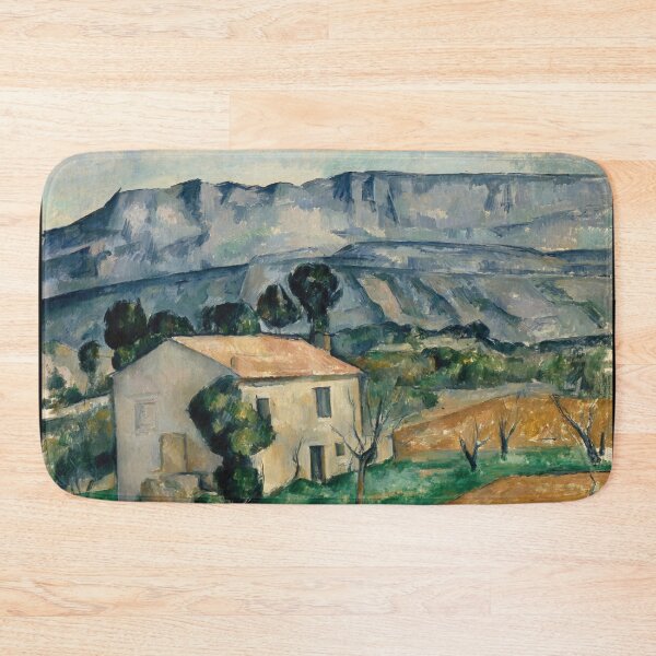 Item preview, House in Provence by Paul Cézanne: Post Impressionist Landscape Poster designed and sold by artofuniverse.