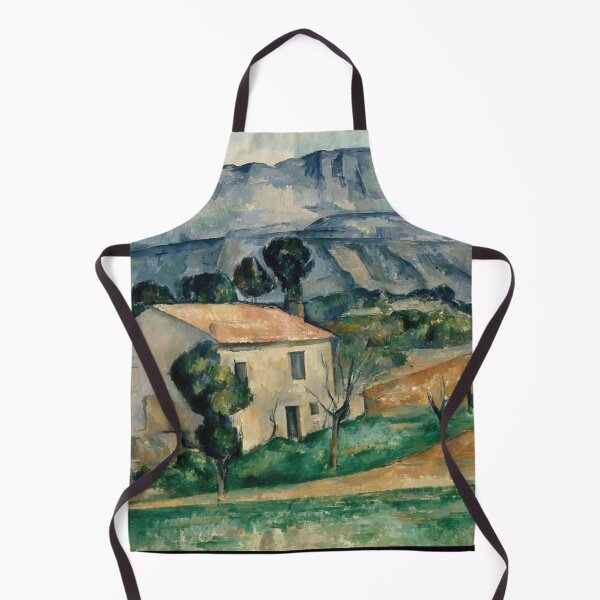 Item preview, House in Provence by Paul Cézanne: Post Impressionist Landscape Poster designed and sold by artofuniverse.