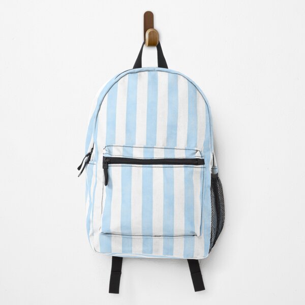Item preview, Pastel Blue Watercolor Vertical Stripes Pattern designed and sold by Bonita Faye.