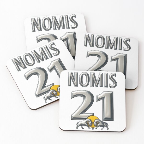 Item preview, Metallic NOMIS 21 Emblem with Rams designed and sold by NOMISKISAW.