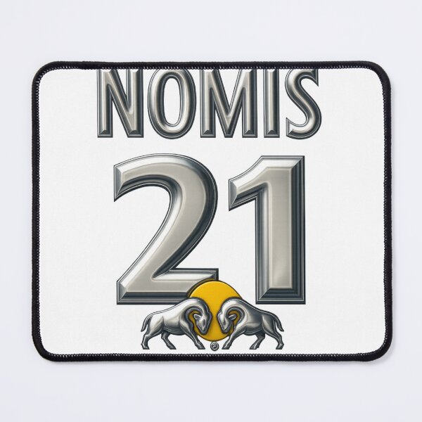 Item preview, Metallic NOMIS 21 Emblem with Rams designed and sold by NOMISKISAW.