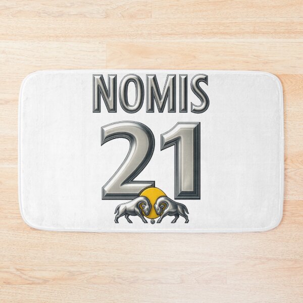 Item preview, Metallic NOMIS 21 Emblem with Rams designed and sold by NOMISKISAW.