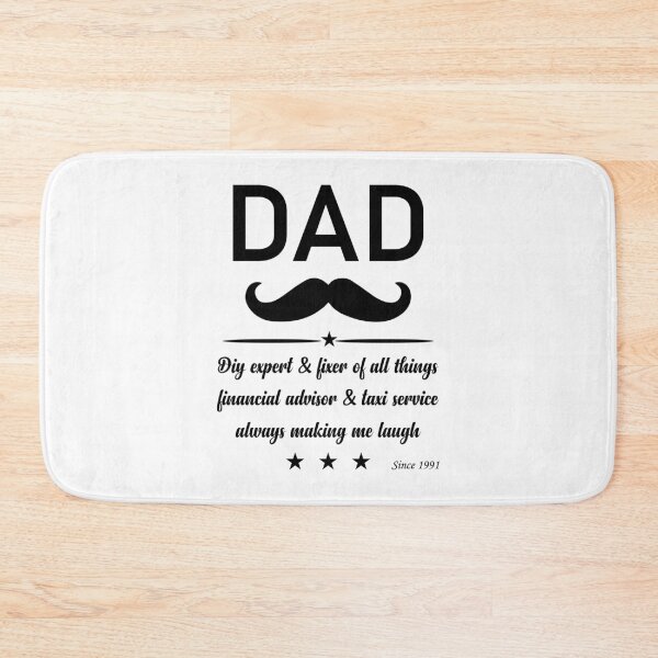 Item preview, Dad Mustache DIY Father's Day Gift Design designed and sold by Gallory Hive.