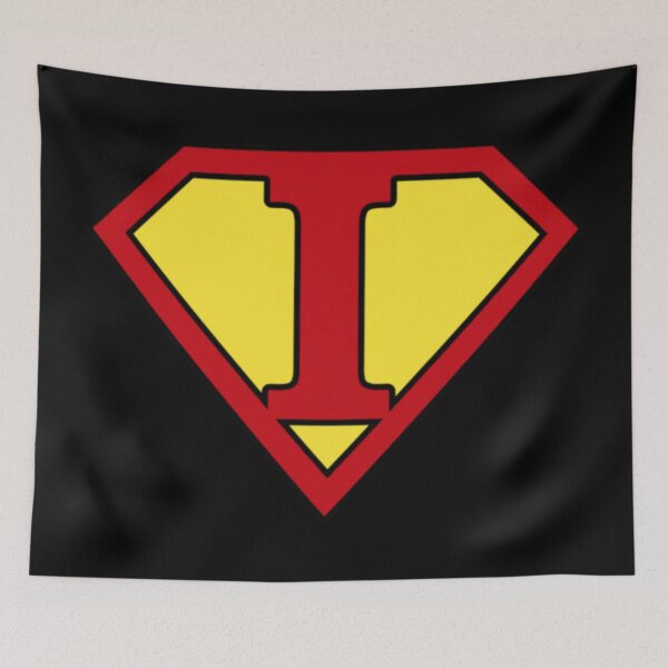 Item preview, Superhero Symbol Letter I  designed and sold by wendymcdowell.
