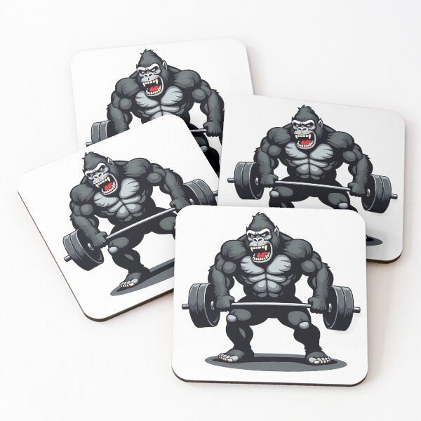 Item preview, Gym Gorilla Deadlift designed and sold by BysonDesigns.