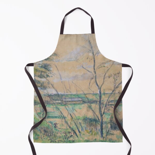 Item preview, In the Oise Valley by Paul Cézanne: Post Impressionist landscape poster designed and sold by artofuniverse.