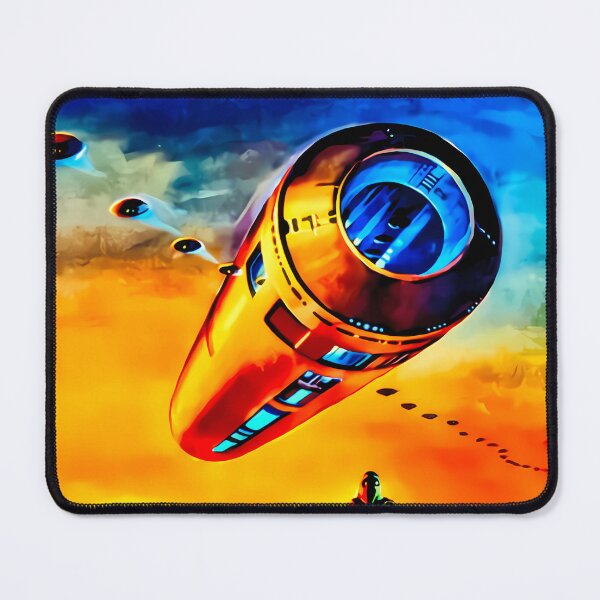 Item preview, Equator - Vintage Sci-Fi Art designed and sold by Fine arts shop.
