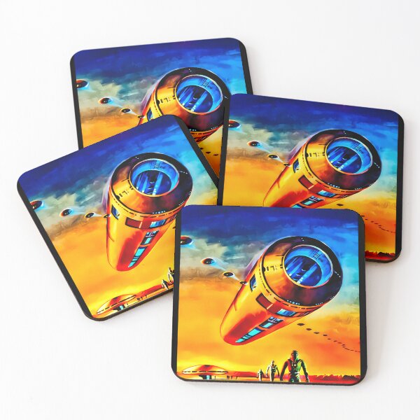 Item preview, Equator - Vintage Sci-Fi  Art   designed and sold by Fine arts shop.
