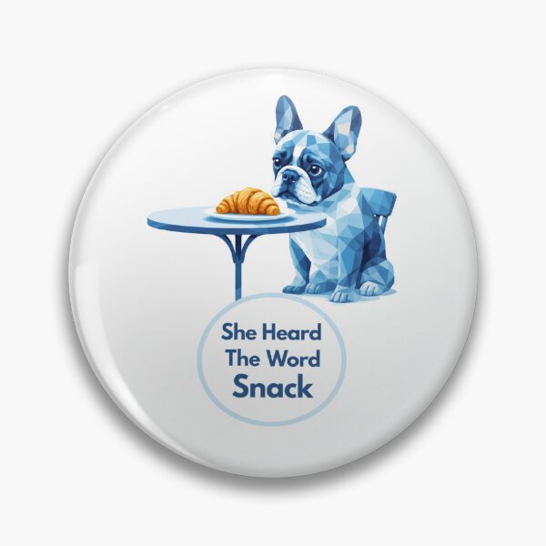 Item preview, She Heard The Word Snack — French Bulldog Mom Shirt — Geometric — Dog Mom Gift designed and sold by PawMuse Studio.