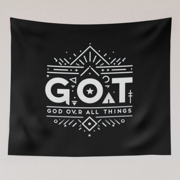 Item preview, GOAT, GOD Over All Things! designed and sold by Shs-Kenya.