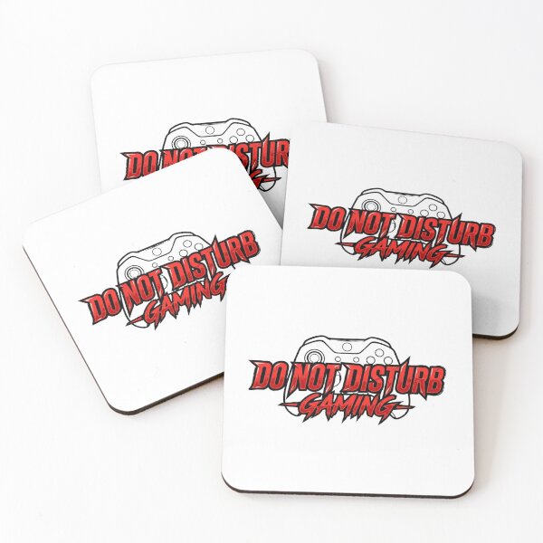 Item preview, Do Not Disturb – Gaming Sticker & T-Shirt | Hardcore Gamer Quote Design designed and sold by pixelandpalette.
