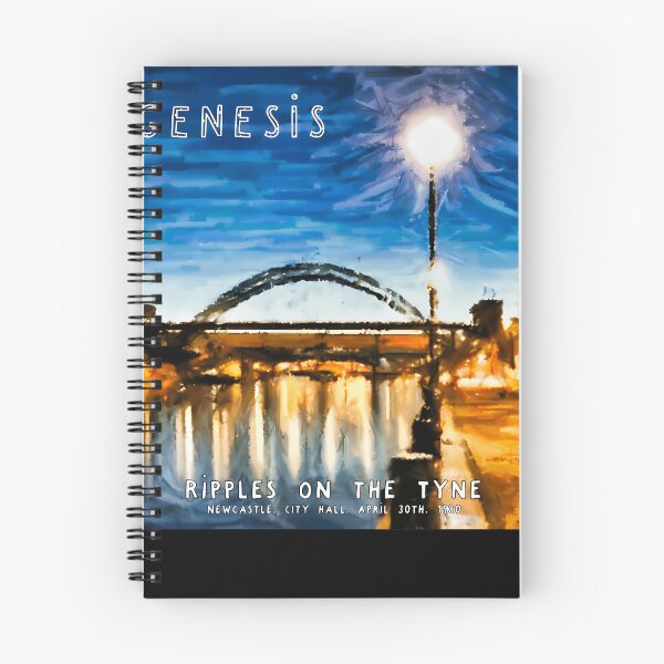 Item preview,  Genesis Ripples on the Tyne Concert Poster 1980  designed and sold by Fine arts shop.