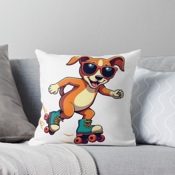 Item preview, Retro Dog Rollerblades designed and sold by BysonDesigns.