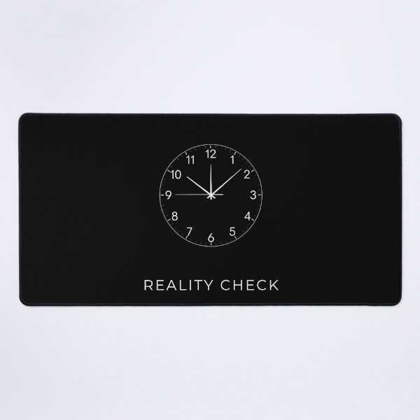 Item preview, Reality Check – Minimal Clock Design-white designed and sold by PXEpic.
