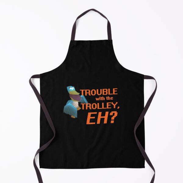Item preview, Trouble With The Trolley Eh designed and sold by Meow & More.